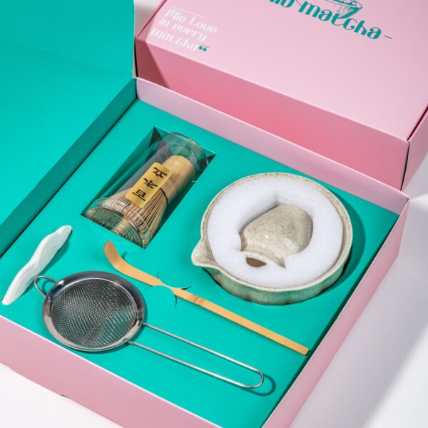 Beige with Grey Matcha Kit